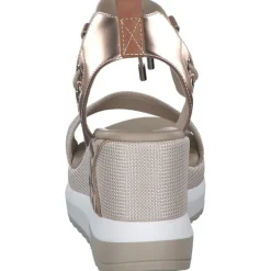 NeroGiardini E307750D, Plateau-Sandaletten, Damen, Beige