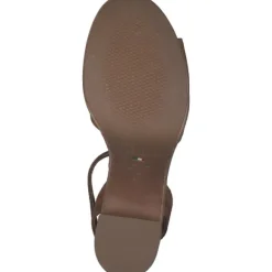 NeroGiardini E307671D, Plateau-Sandaletten, Damen, tabacco