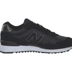 New Balance 515 WL515, Schnürschuhe, Damen, Schwarz (Black)