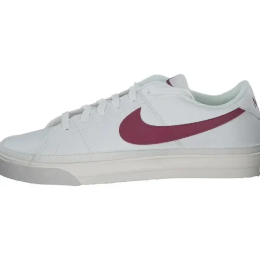Nike Court Legacy DH3161, Sneakers Low, Damen, white/rosewood/sail pearl pink