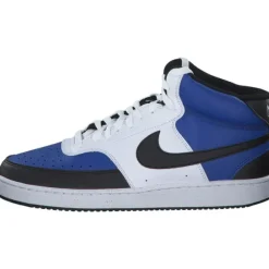 Nike Court Vision Mid FQ8740, Stiefel, Herren, Weiß/Blau