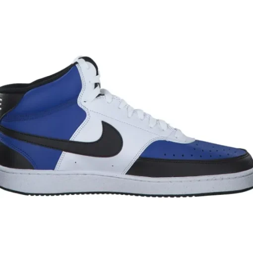 Nike Court Vision Mid FQ8740, Stiefel, Herren, Weiß/Blau