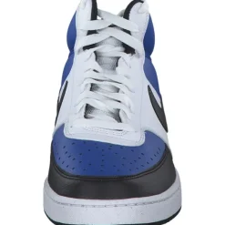 Nike Court Vision Mid FQ8740, Stiefel, Herren, Weiß/Blau