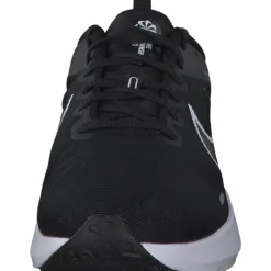 Nike Downshifter 12 DD9294, Sneakers Low, Damen, black/white-smoke grey-platinu