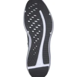 Nike Downshifter 12 DD9294, Sneakers Low, Damen, black/white-smoke grey-platinu