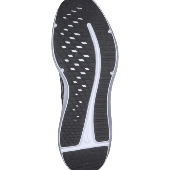 Nike Downshifter 12 DD9294, Sneakers Low, Damen, black/white-smoke grey-platinu