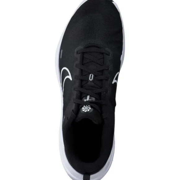 Nike Downshifter 12 DD9294, Sneakers Low, Damen, black/white-smoke grey-platinu