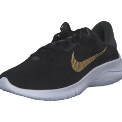 Nike Flex Experience Run 11 DD9283, Sneakers Low, Damen, black/wheat gold/dk smoke