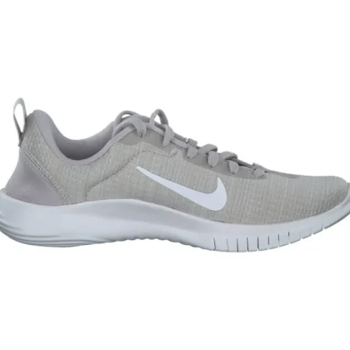 Nike Flex Experience Run 12 DV0746, Schnürschuhe, Damen, lt iron ore/white/mtlc gold