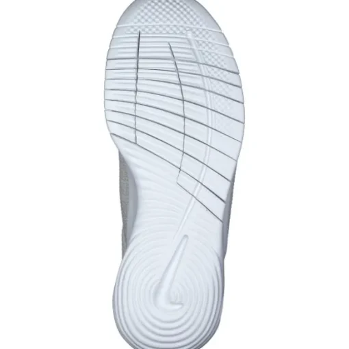 Nike Flex Experience Run 12 DV0746, Schnürschuhe, Damen, lt iron ore/white/mtlc gold