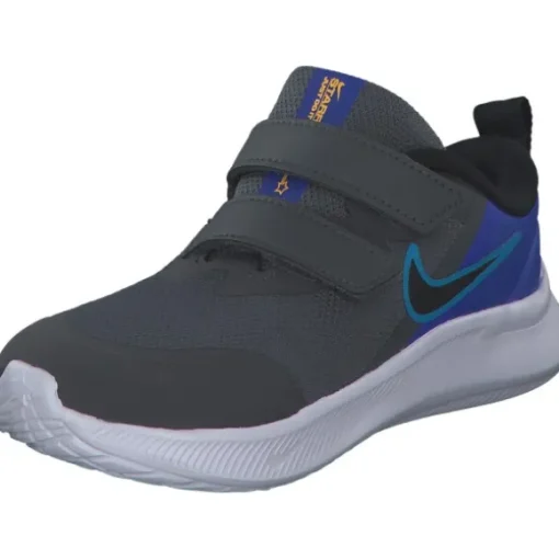 Nike Star Runner 3 DA2778 M, Sneakers Low, Kinder, iron grey/black-blue lighting