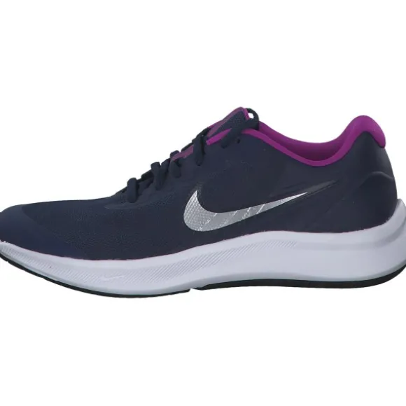 Nike Star Runner 3 DA2776 W, Sneakers Low, Damen, midnight navy/metallic silver