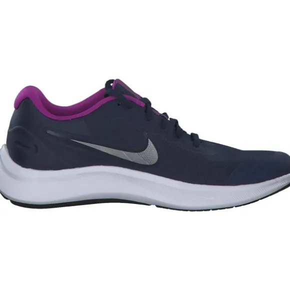 Nike Star Runner 3 DA2776 W, Sneakers Low, Damen, midnight navy/metallic silver