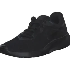 Nike Tanjun DJ6257, Sneakers Low, Damen, black/black-barely volt