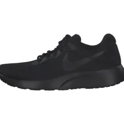 Nike Tanjun DJ6257, Sneakers Low, Damen, black/black-barely volt