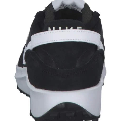 Nike Waffle Debut DH9523, Sneakers Low, Damen, BLACK/WHITE-ORANGE-CLEAR
