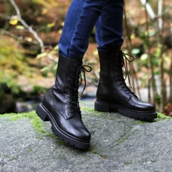 Palado Alenia, Schnürstiefel, Damen, Schwarz