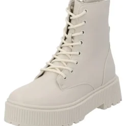 Palado Aliaxe, Schnürstiefeletten, Damen, Weiß