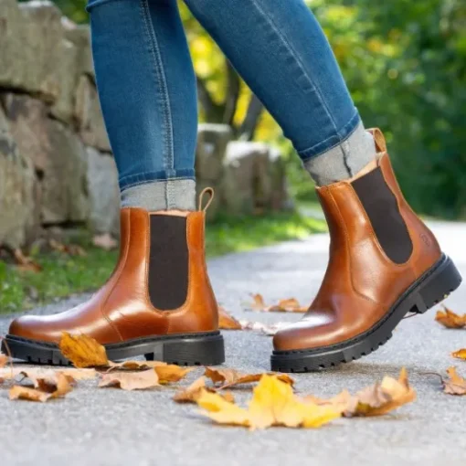 Palado Alicudi, Chelsea Boots, Damen, Braun