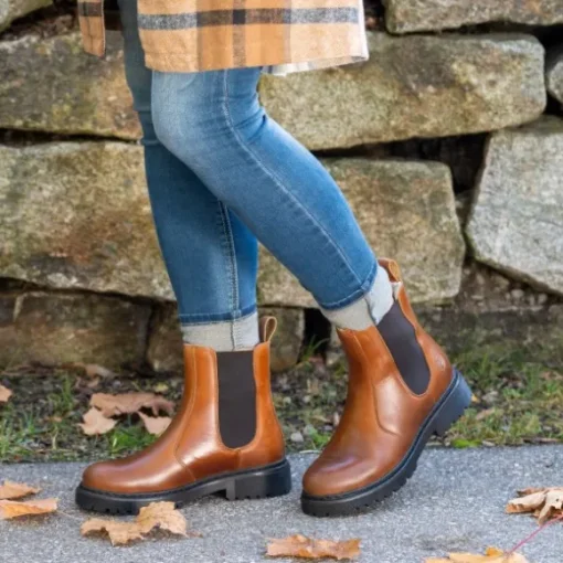 Palado Alicudi, Chelsea Boots, Damen, Braun