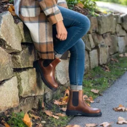 Palado Alicudi, Chelsea Boots, Damen, Braun