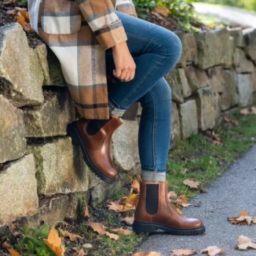 Palado Alicudi, Chelsea Boots, Damen, Braun