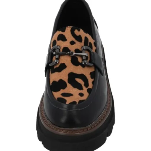Palado Alyndra, Loafers, Damen, Schwarz/Leo Braun