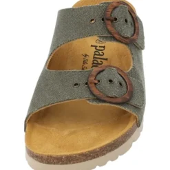 Palado Andeci by Sila Sahin, Pantoletten, Damen, Olive