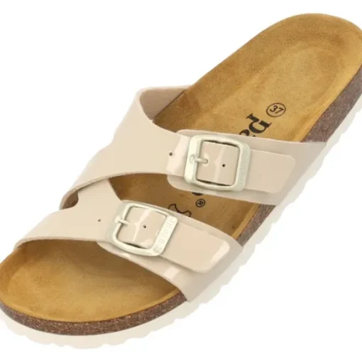 Palado Arrila, Pantoletten, Damen, Beige Lack