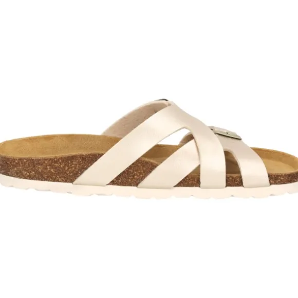 Palado Arrila, Pantoletten, Damen, Gold Metallic