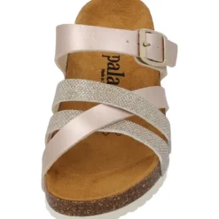 Palado Balmur, Pantoletten, Damen, Beige Metallic
