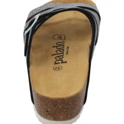 Palado Balmur, Pantoletten, Damen, Anthrazit Metallic