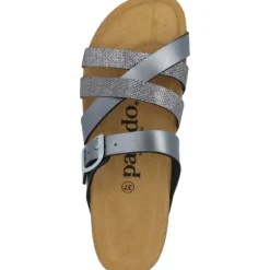 Palado Balmur, Pantoletten, Damen, Anthrazit Metallic