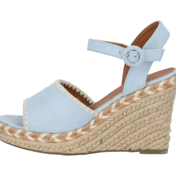 Palado Basinos, Keilsandaletten, Damen, Hellblau