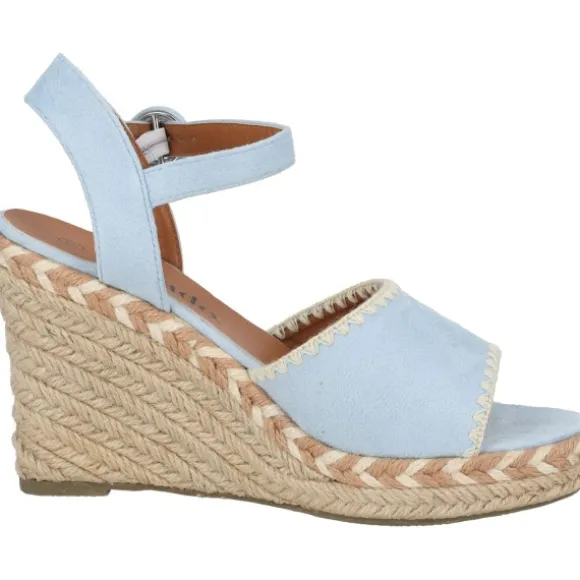 Palado Basinos, Keilsandaletten, Damen, Hellblau