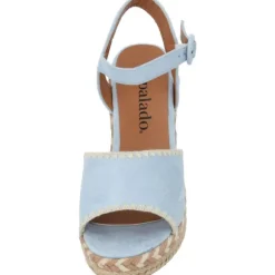 Palado Basinos, Keilsandaletten, Damen, Hellblau