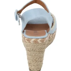 Palado Basinos, Keilsandaletten, Damen, Hellblau