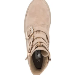 Palado Beyeal, Biker Boots, Damen, Beige