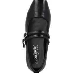 Palado Biaruk by Sila Sahin, Riemchenballerinas, Damen, Schwarz