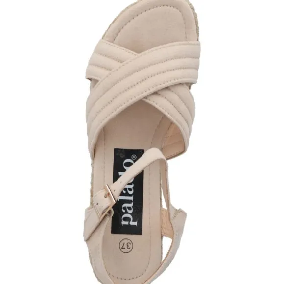 Palado Bolognia, Riemchensandalen, Damen, Beige