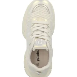 Palado Borgan, Sneakers Low, Damen, Gold/Weiß