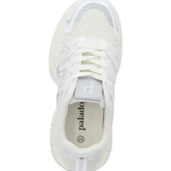 Palado Borgan, Sneakers Low, Damen, Weiß/Silber