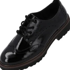 Palado Casula by Sila Sahin, Brogues, Damen, Schwarz Lack