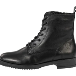 Palado Chalki, Schnürstiefeletten, Damen, Schwarz (Strukturiert)