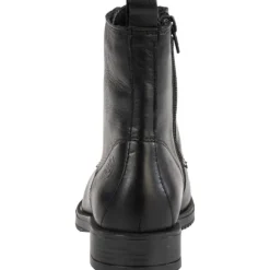 Palado Chalki, Schnürstiefeletten, Damen, Schwarz (Strukturiert)