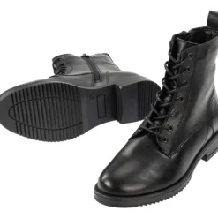 Palado Chalki, Schnürstiefeletten, Damen, Schwarz (Strukturiert)