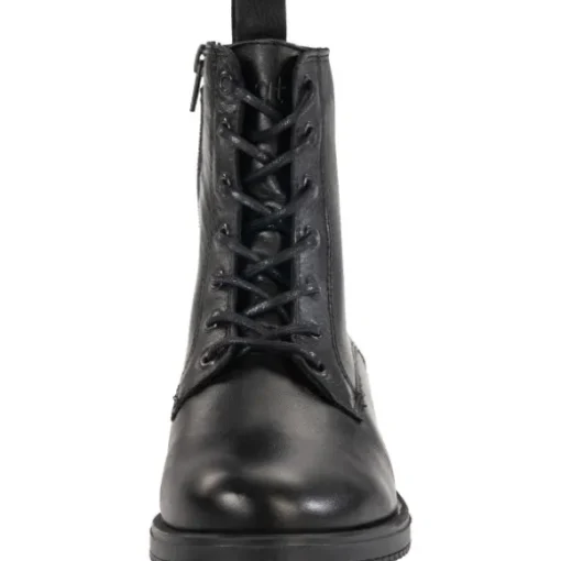 Palado Chalki, Schnürstiefeletten, Damen, Schwarz (Strukturiert)