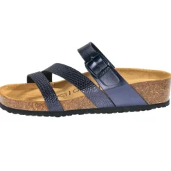 Palado Chios, Pantoletten, Damen, Print Blau