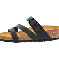 Palado Chios, Pantoletten, Damen, Basic Schwarz Matt