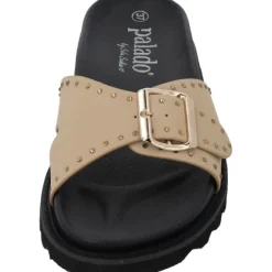 Palado Cirlo by Sila Sahin, Pantoletten & Badeschuhe, Damen, Beige